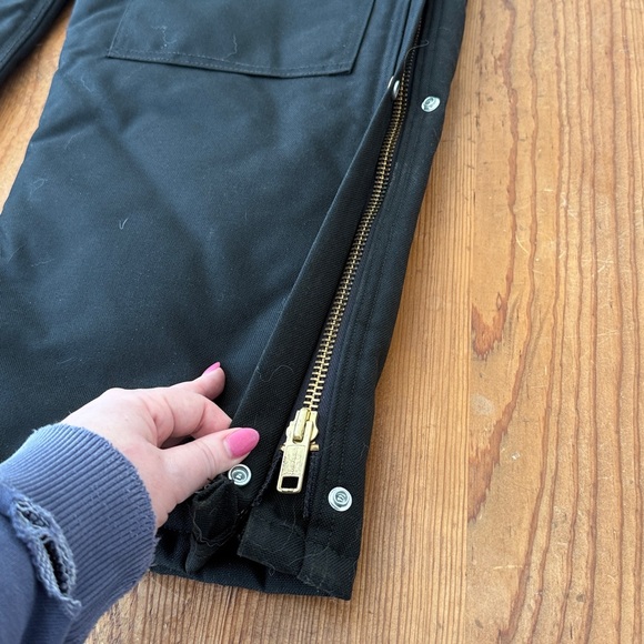 Carhartt Extremes Arctic Quilted Front Zip Bib Overalls - Picture 4 of 13